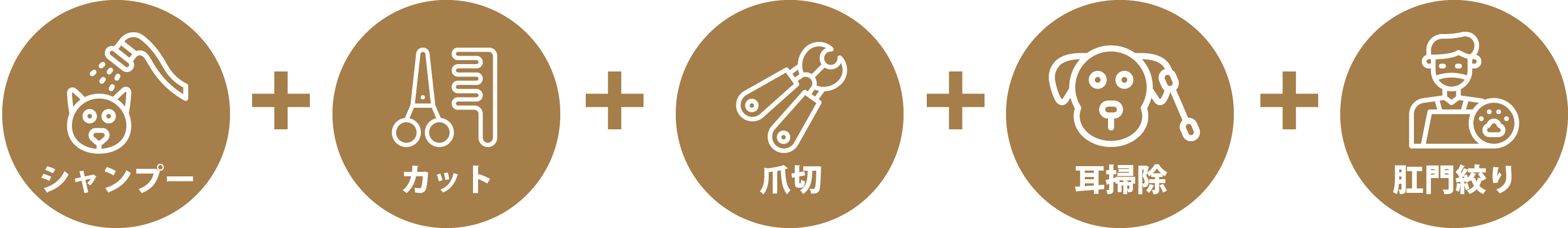 シャンプーカットイラスト